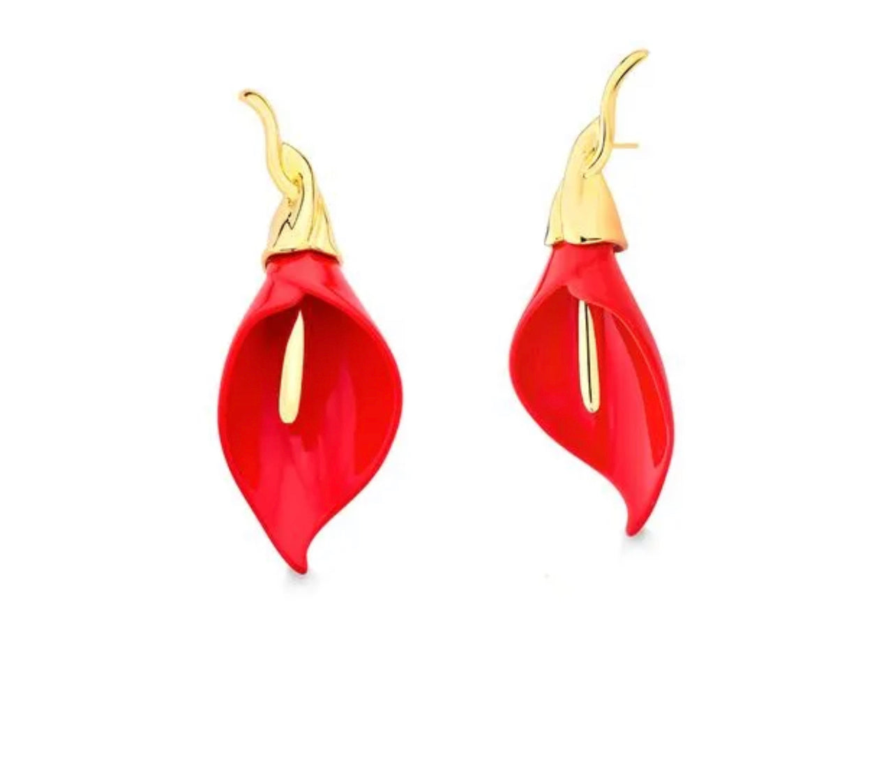 CALLA EARRING- A FLOR DA PELE