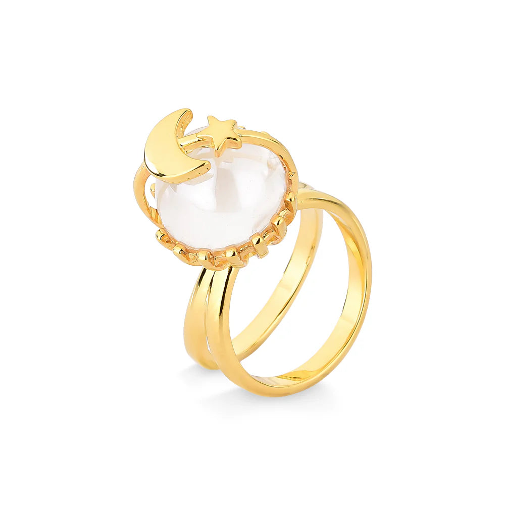 YING YANG RING - Size 7
