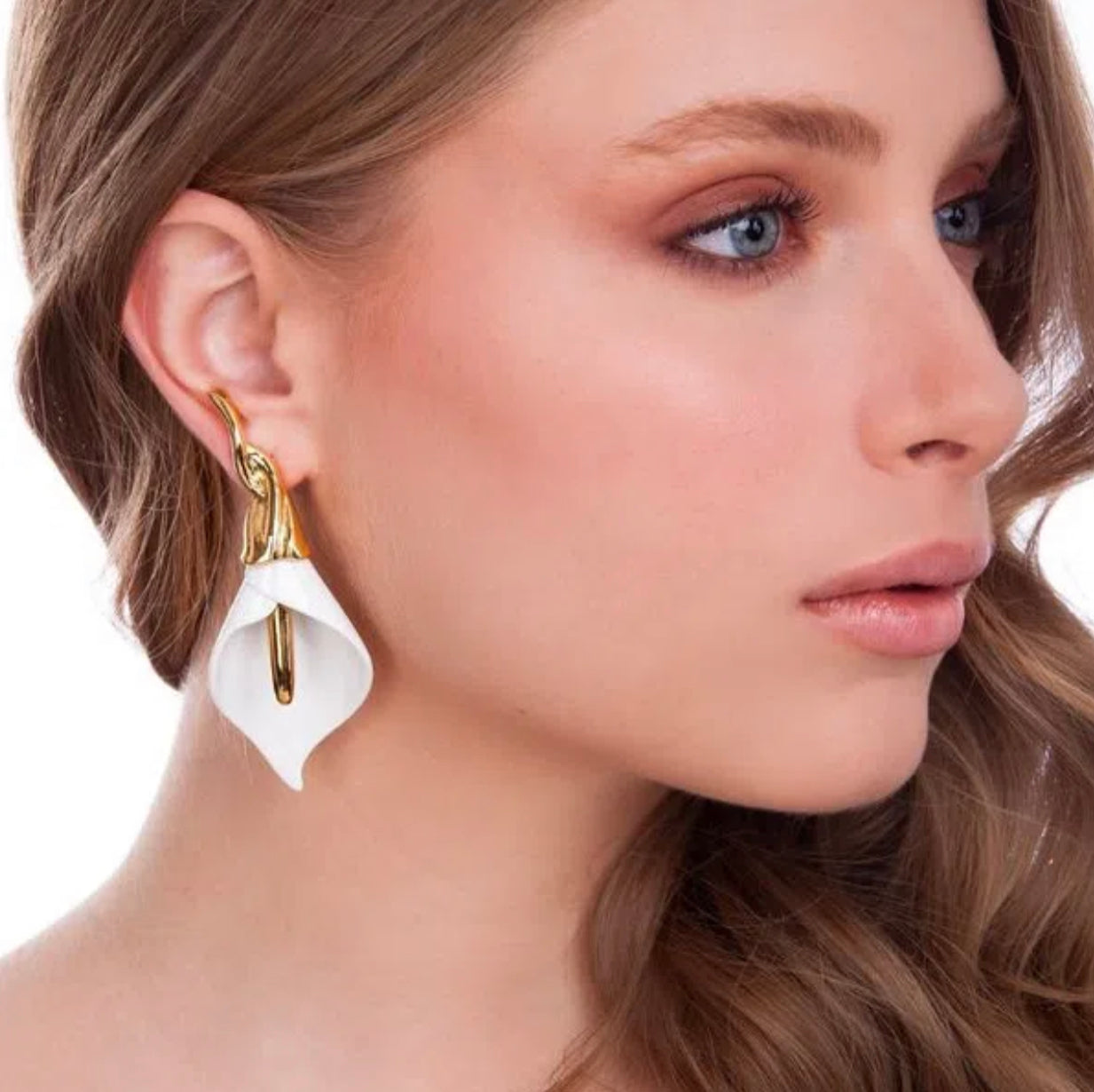 CALLA EARRING- A FLOR DA PELE