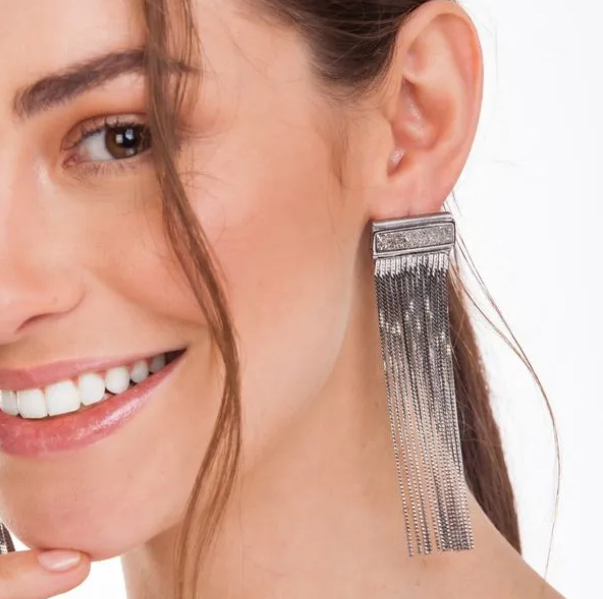 FRINGE EARRING