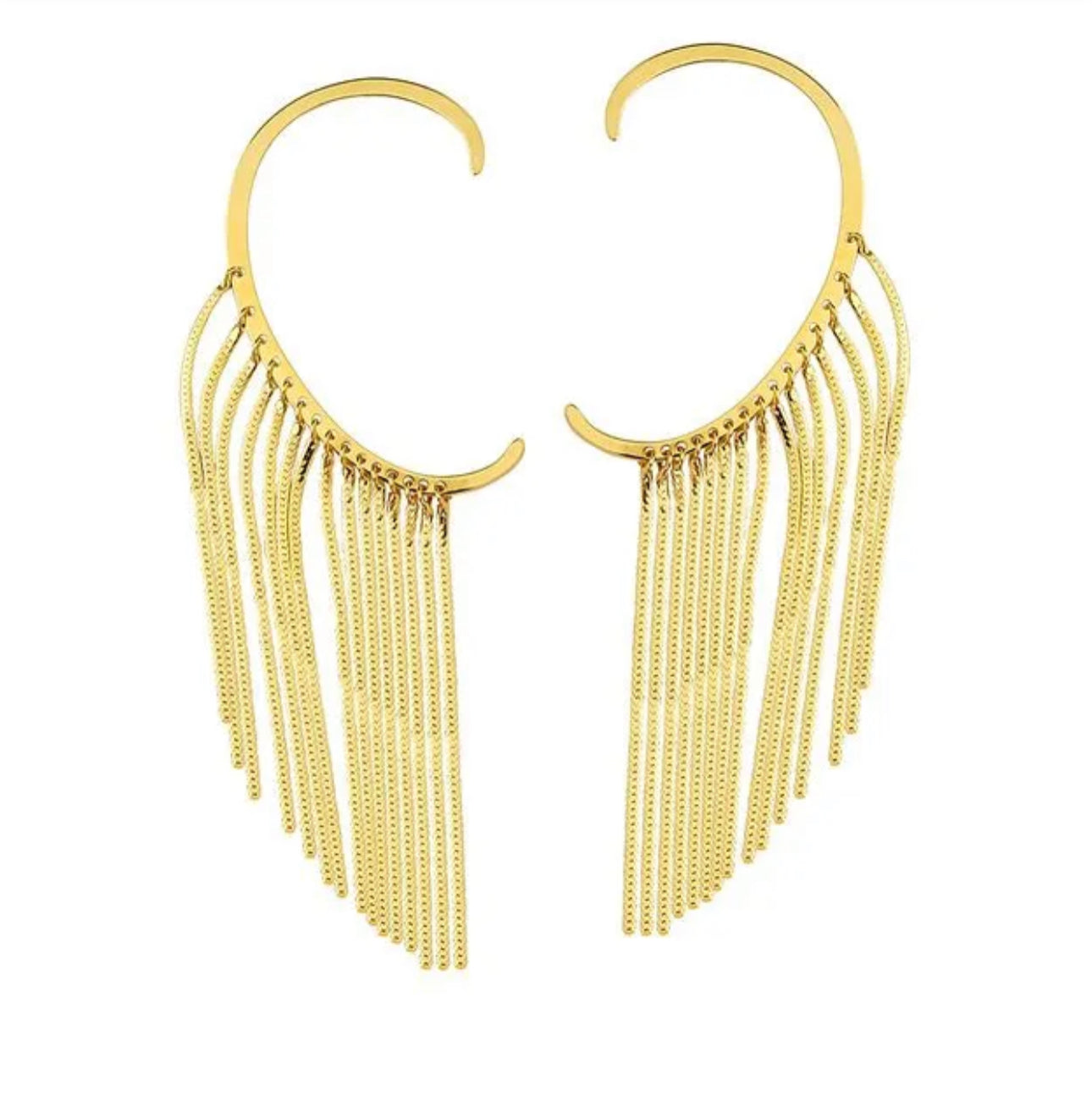 FRANJA EAR CUFF CHAINS EARRING