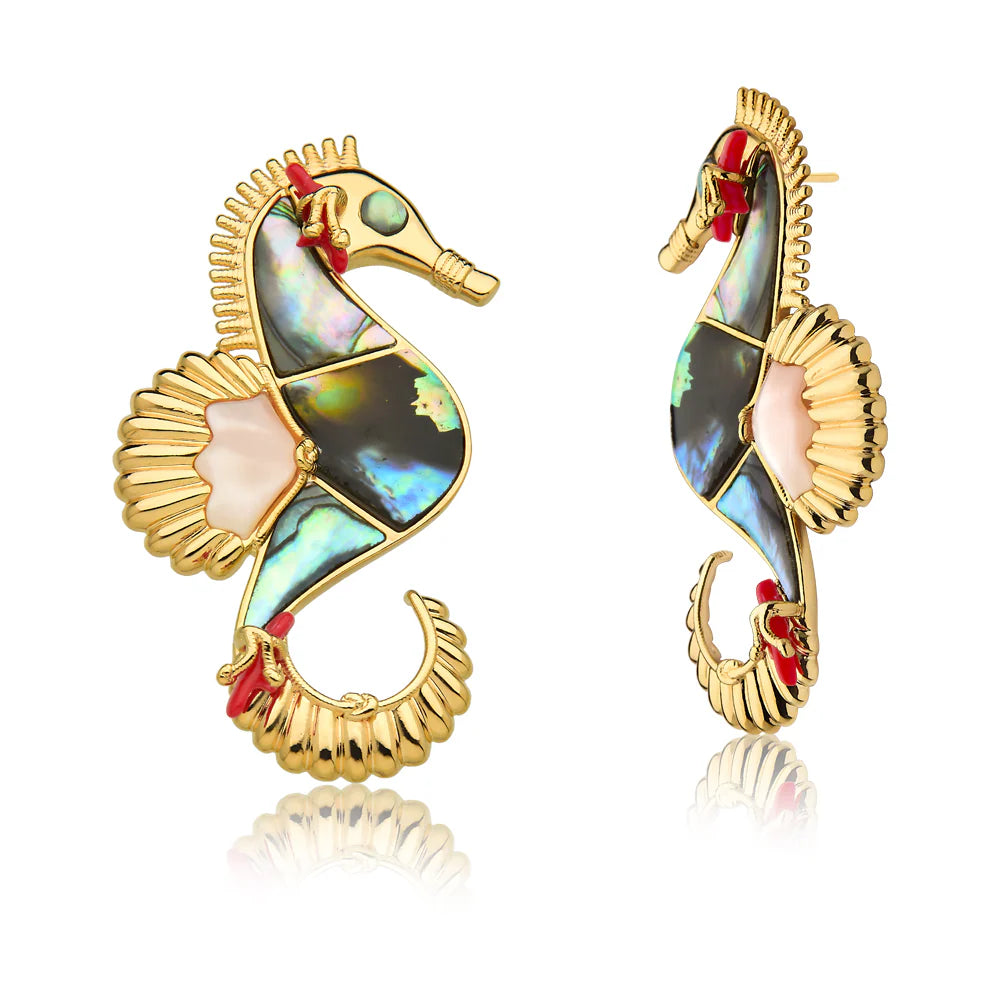 CAVALO MARINHO EARRING