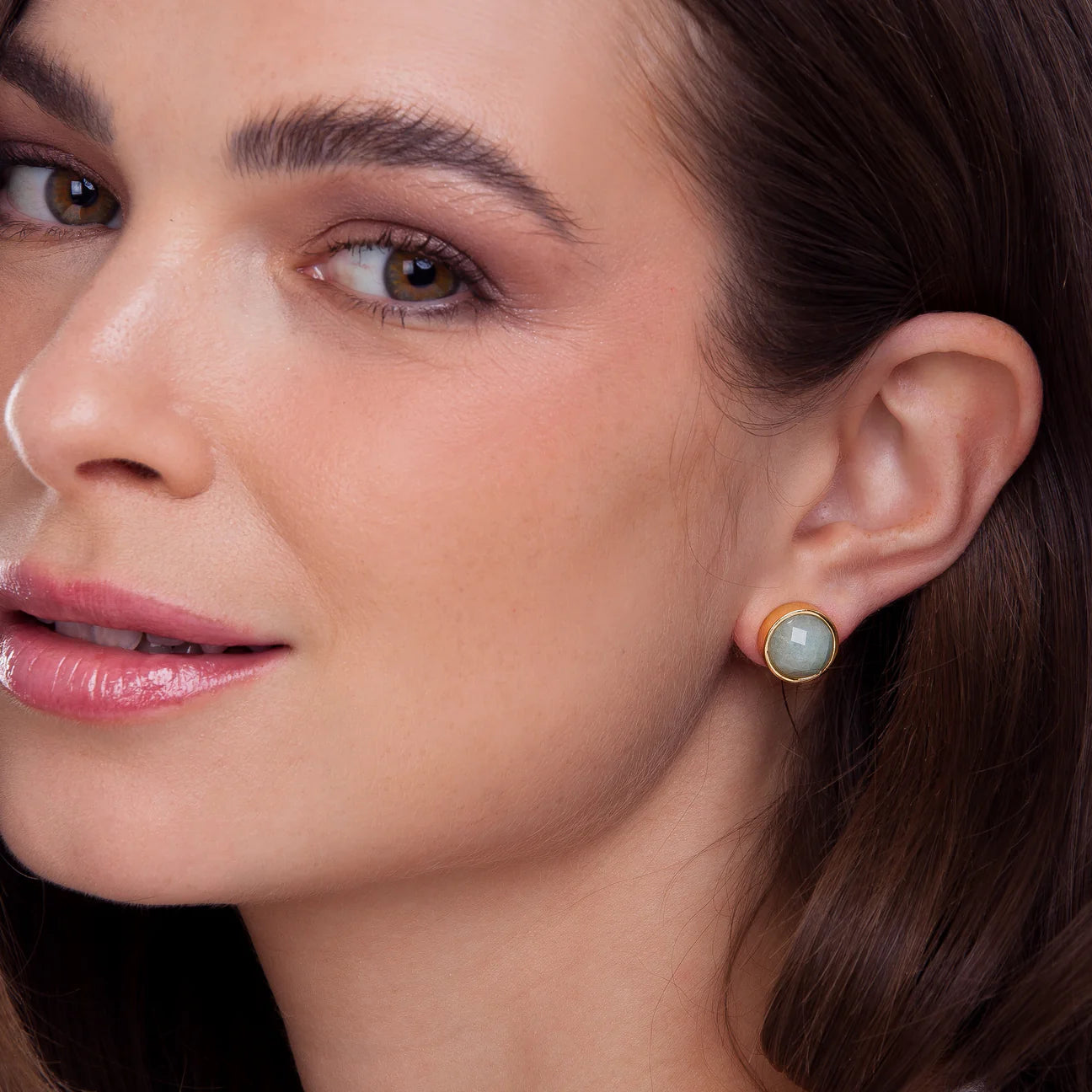 BOL FACETED EARRING