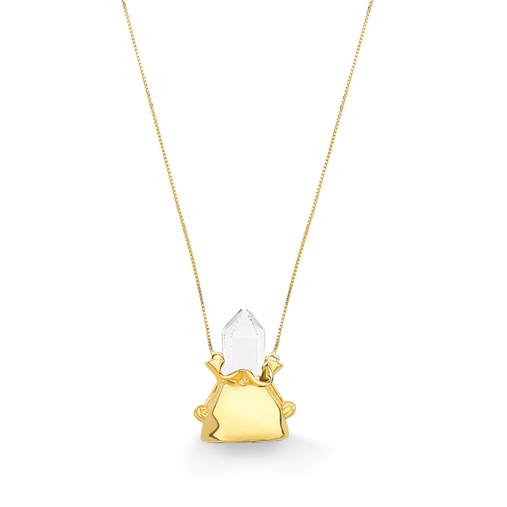 GEM BAG NECKLACE
