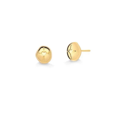 HEART SCREW  EARRING
