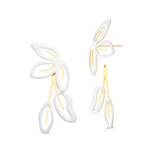 IRIS EARRING - A FLOR DA PELE