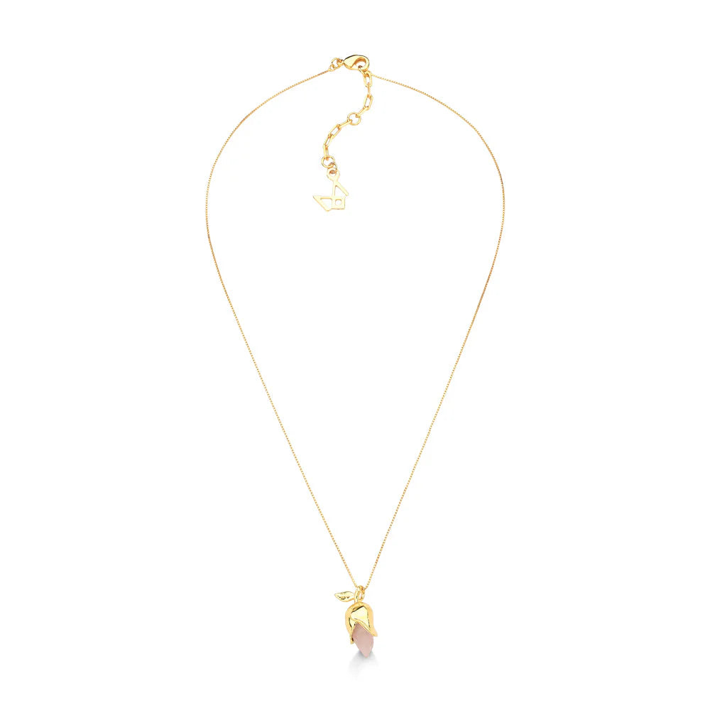 BOTÃO  NECKLACE - A FLOR DA PELE