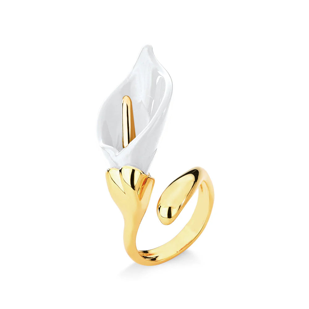 LILY RING - A FLOR DA PELE size 8