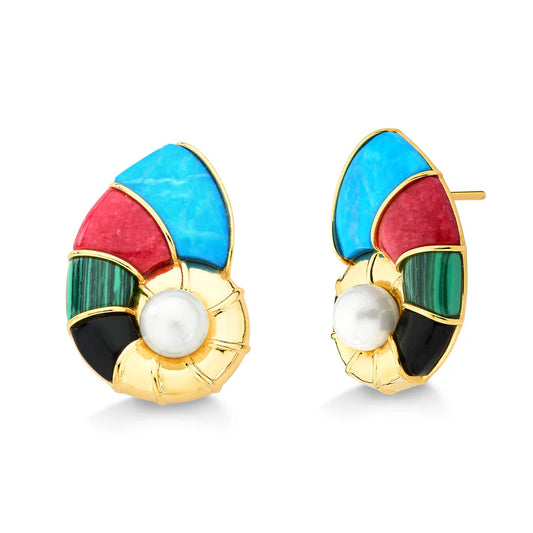NAUTILUS EARRING