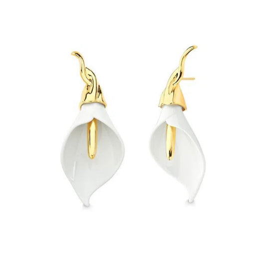 CALLA EARRING- A FLOR DA PELE