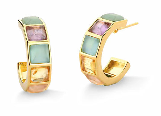 STONE EARRING