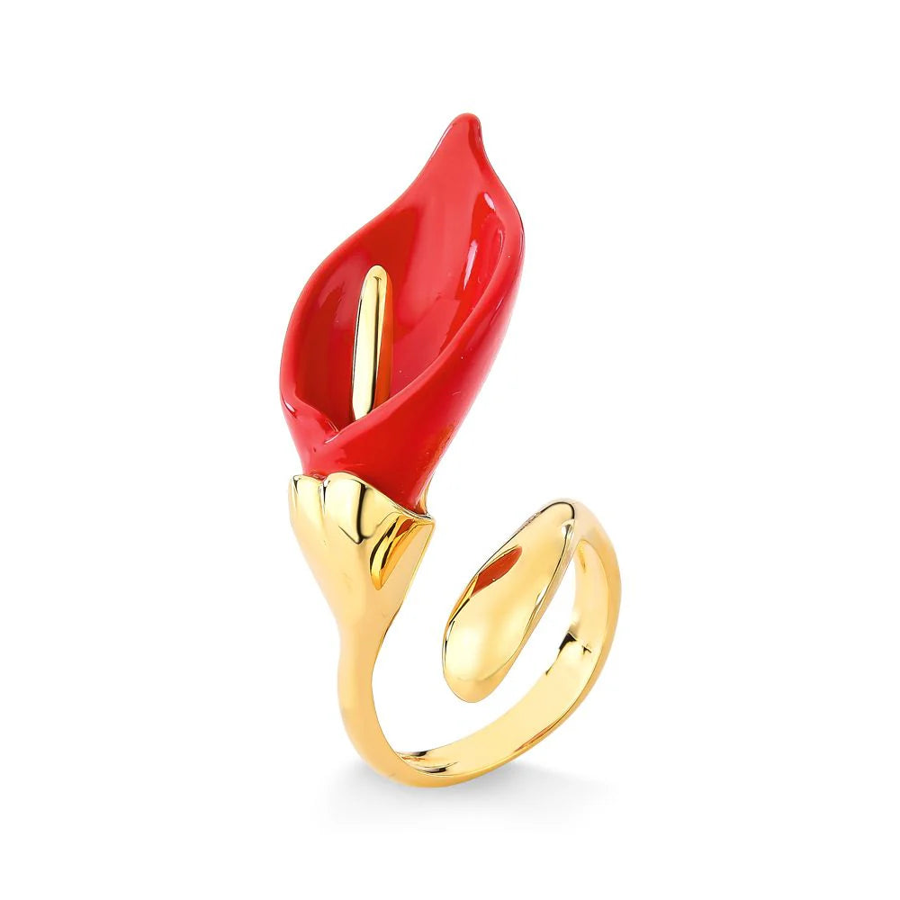 LILY RING - A FLOR DA PELE Size 8