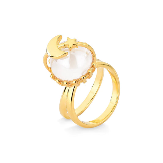 YING YANG RING - Size 7