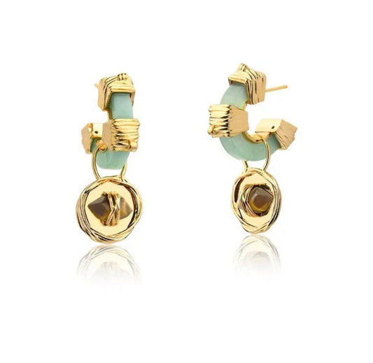 MEDALHA EARRING