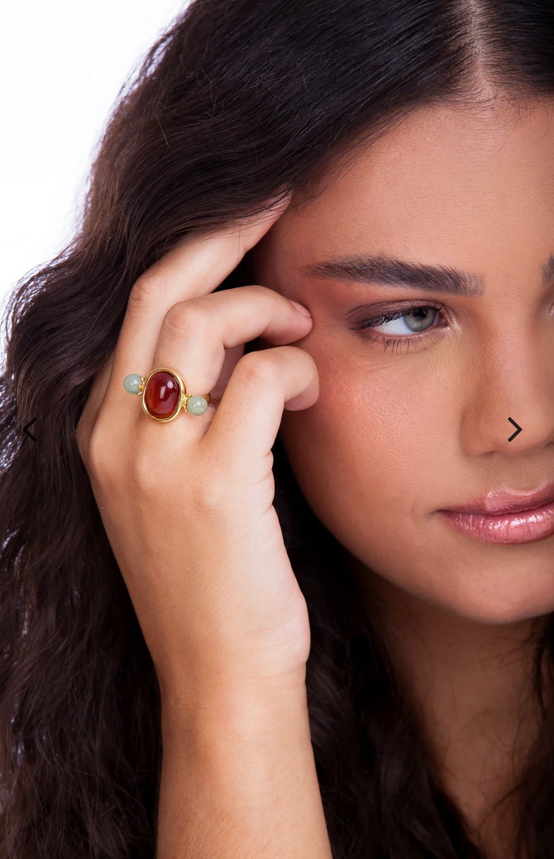 ANCESTRAL  RING- AMAGO - COLLAB ALEHA - size 8