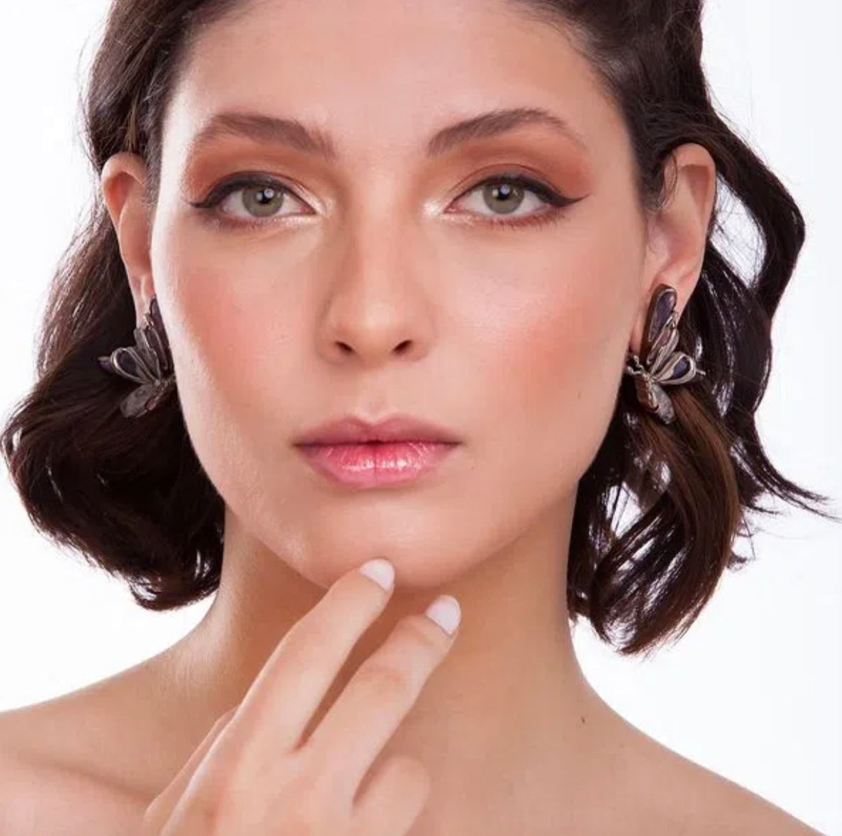 FLUTUA EARRING- COLEÇÃO ELA VOA - RÓDIO NEGRO