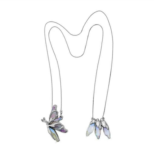 FLUTUA NECKLACE- COLEÇÃO ELA VOA - RÓDIO NEGRO