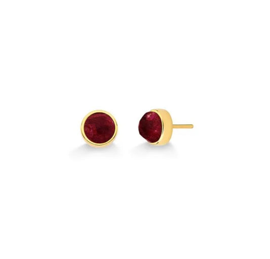 BOL FACETED EARRING