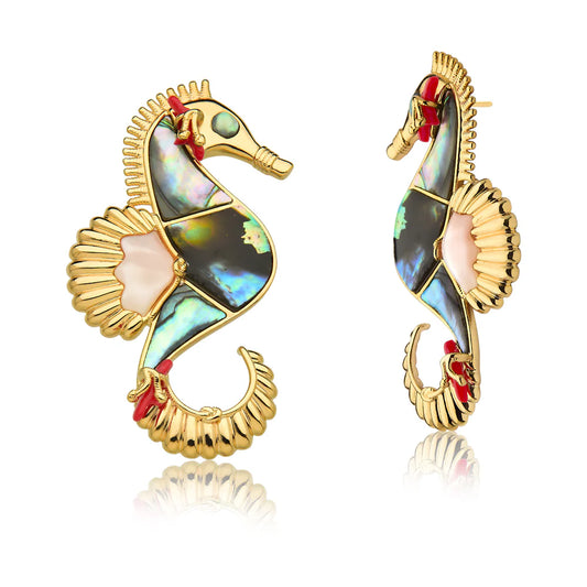 CAVALO MARINHO EARRING