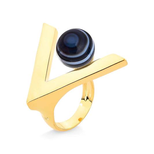 BLANC V RING - Size 7