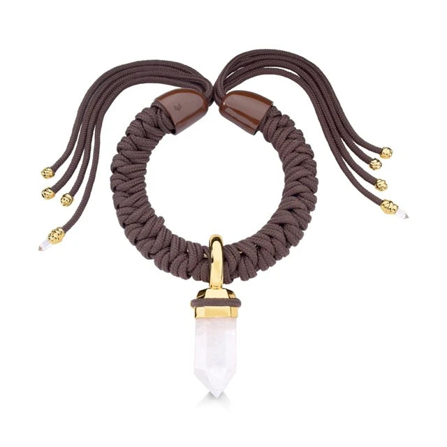 Marbella Necklace Brown