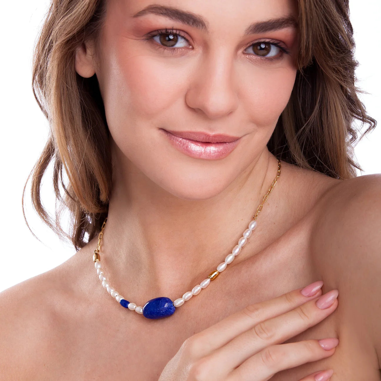 PARTY RICE NECKLACE