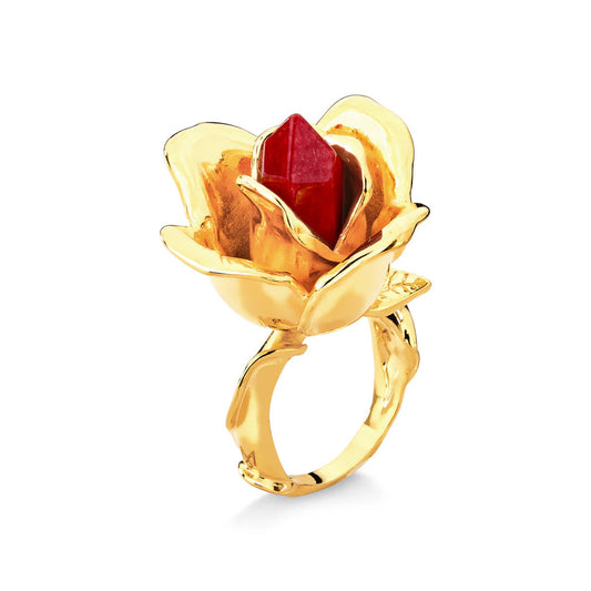 BOTÃO RING -À FLOR DA PELE Size 7